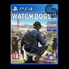 watch dogs cd play station 4 new