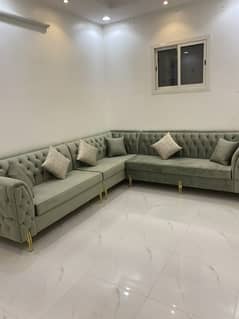 Sofa set |sofa maker | 5 seater sofa repair | fabric change/L-Shaped