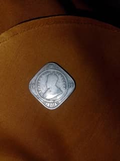 indian old coin 2ana for sell