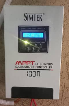 simtek 100a hybrid mppt solar charge controller still in warranty
