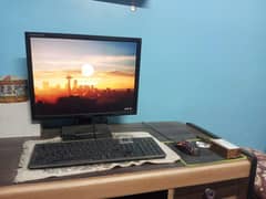 Computer 6gb ram 1gb gamecard with LCD 21inch