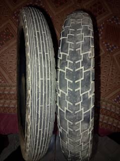 honda 125 Front & Back tyre