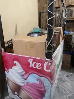 Ice cream full setup