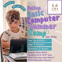 Online Computer Summer Camp 2025
