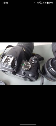 Nikon D3400 with 4 Lenses