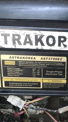 Generator no any fault