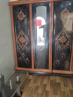 3 door Iron Wardrobe for sale