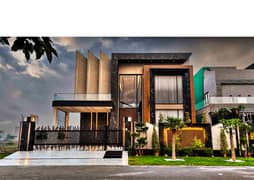 KANAL FACING PARK LAVISH MODERN BUNGALOW WITH POOL FOR SALE
