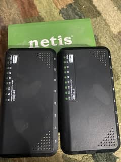 3 POE switches 2netis 1 tplink