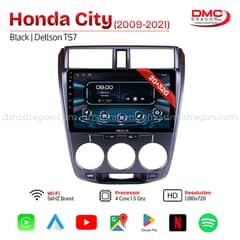 Honda City 2009-21 Dellson TS7 Android Car LCD Panel 2GB+32GB