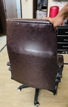Office Chair - Dark Brown | 10/10 Condition | Used Only 7 Days