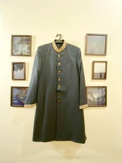 Sherwani with Trouser Kulla and shoes