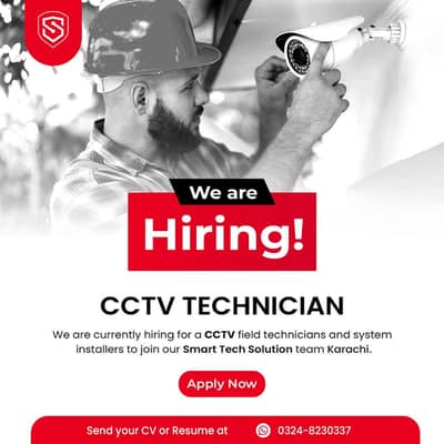 CCTV Technician Required