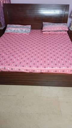 King Size Bed with side tables