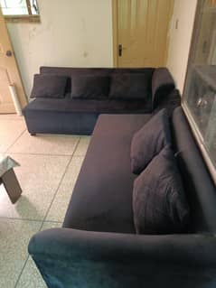 10/10 condition sofa set for sale l shape