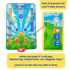 Kids interactive prayer mat