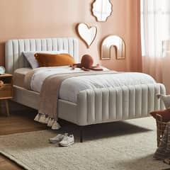 single poshish bed | wooden bed | bed set