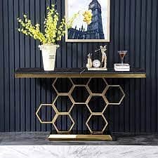 console table/Iron console/ nesting table/CNC table/Marble Table