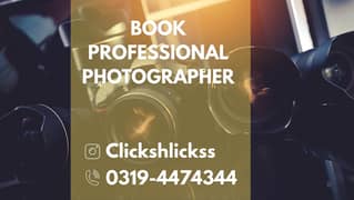 Photography & Videography services