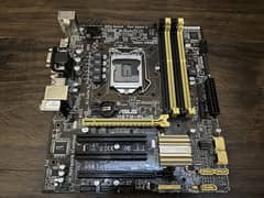 Asus H87 M- PLUS + intel xeon 1241 v3 + 16 gb 8x2 1600mhz ram