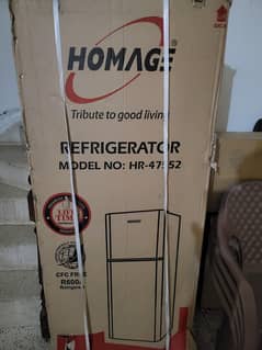 homage refrigerator new model