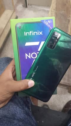 infinix Note 7 lite 4gb 128gb with box
