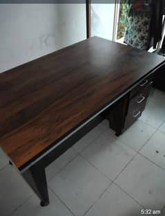 new office table. two sofas, centre table for sale