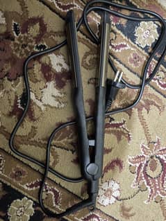 Hair straightener and curling iron