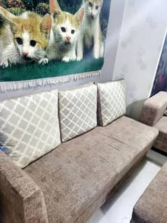 7 Seater L-Shaped sofa for sale almost brand new condition