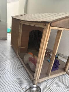 dog house solid wood