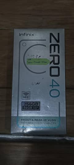 Infinix Zero 40 4g brand new seal pack not even opened