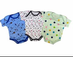 Packet of 3 body rompers set