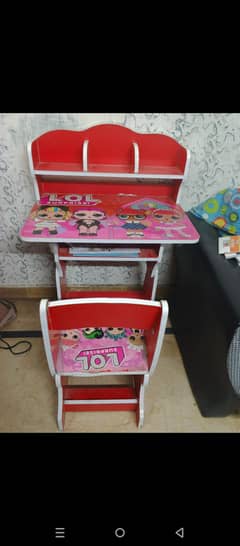 study table for kids is available in good condition
