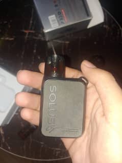 Smoke Solus GT Matte Black 10/10 condition with All accessories