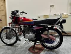 HONDA CG 125 for sale urgently all document complete files