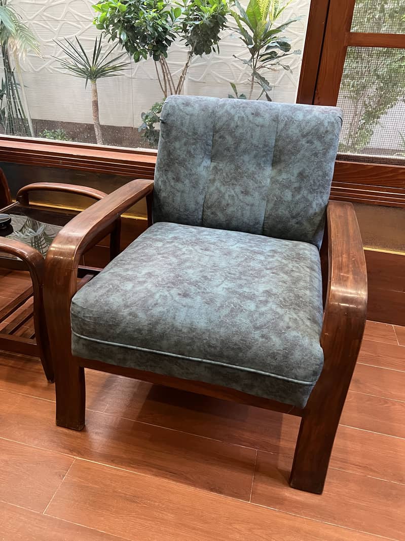 Complete Sofa set with center tables 11