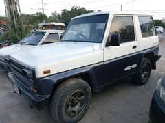 Daihatsu Rocky Jeep  1991 model