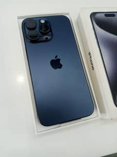 I phone 15pro MaX  blue titanium 256GB. . .