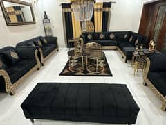 Urgent Hom furniture for Sale |Sofa set | L shape sofa |Table