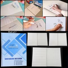 Kid Writing Reusable Urdu Lined English Drawing Math White Board Copy