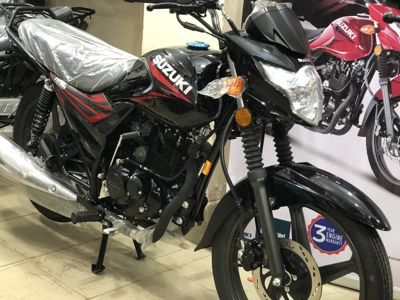 SUZUKI GR 150 2025 MODEL TOP OF THE LINE WITH REGISTRATION & PACKAGE 1