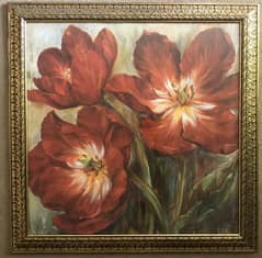 Stunning Hand-Painted Floral Art - Perfect for Any Home