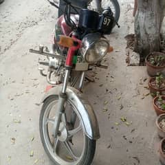Ghani self start 70 bike