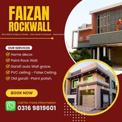 Rock Wall & Graphy - Steeko - Auto Garafi - Rockwall - Wall Paints