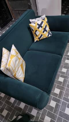 Sofa and kids bed