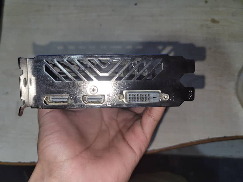 NVIDIA GEFORCE GIGABYTE GTX 1050 TI 4GB GDDR5 OC  Dual fan with box 4