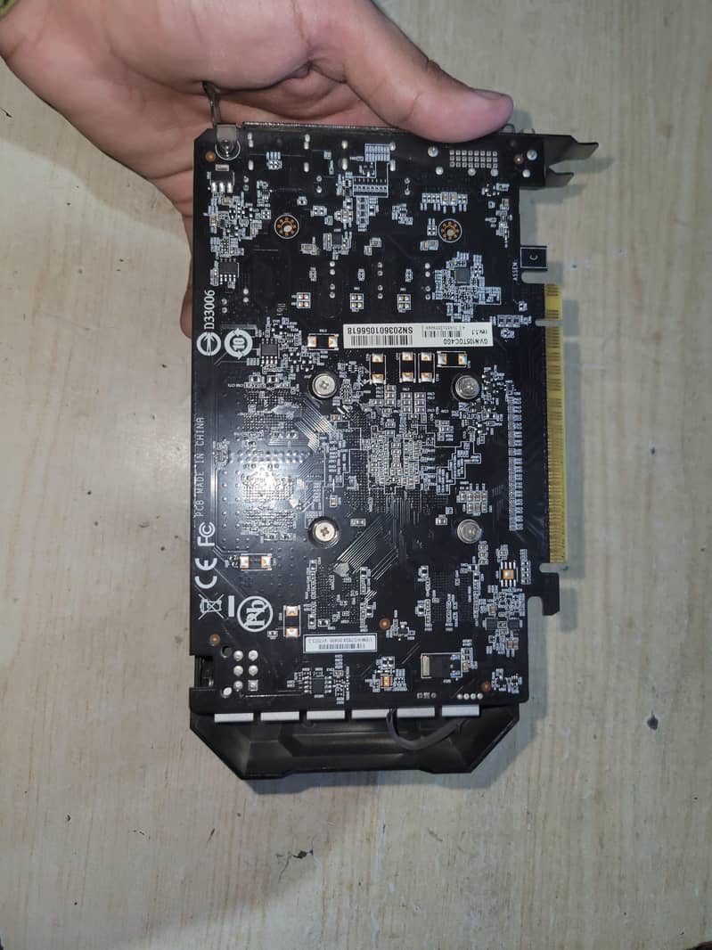 NVIDIA GEFORCE GIGABYTE GTX 1050 TI 4GB GDDR5 OC  Dual fan with box 6