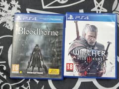 The Witcher 3 and Bloodborne