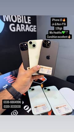 Iphone 15 Jv 128gb 100% genuine Stock