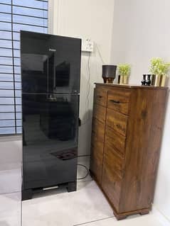 Black Color Refrigirator